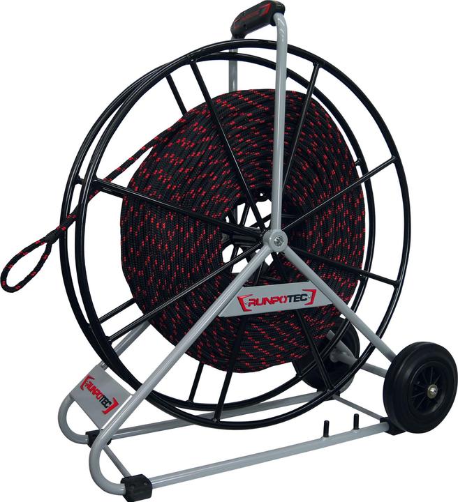 Actual product image Runpotec RUNPO 10168 Pulling rope Ã10mm w.reel 200m accessories cable pulling winch CW 800 E (200 m)