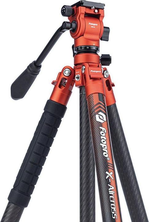 Fotopro X aircross 3 Lite Video Carbon Oranje (Carbonio)