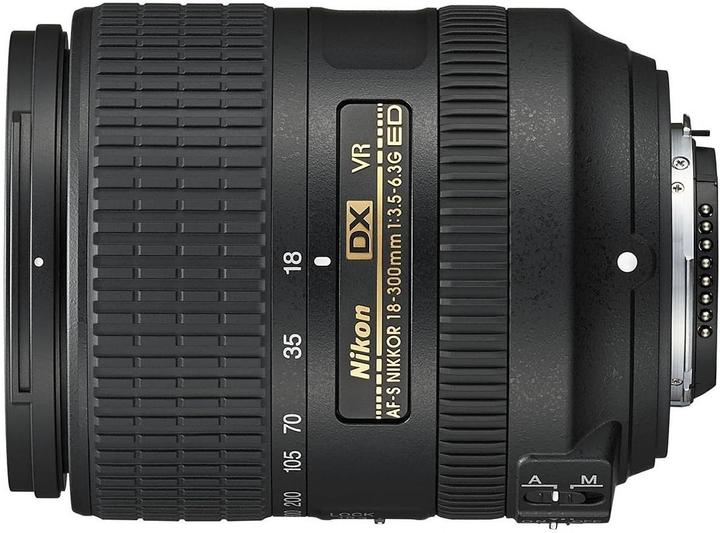 Actual product image Nikon AF-S DX Nikkor 18-300mm f/3.5-6.3G VR Lens (Nikon F, APS-C / DX)