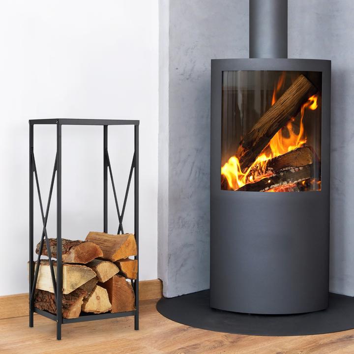 Actual product image Relaxdays Firewood rack (34 x 25 x 80 cm)