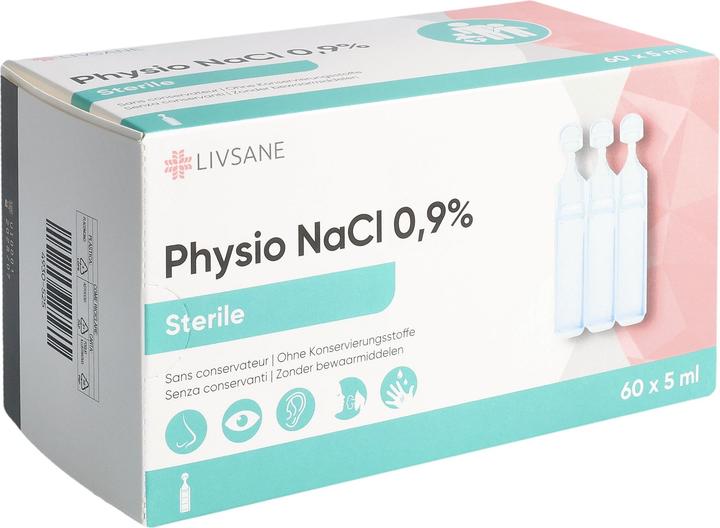 Livsane Physio NaCl 0.9 % steril 60 Amp 5 ml