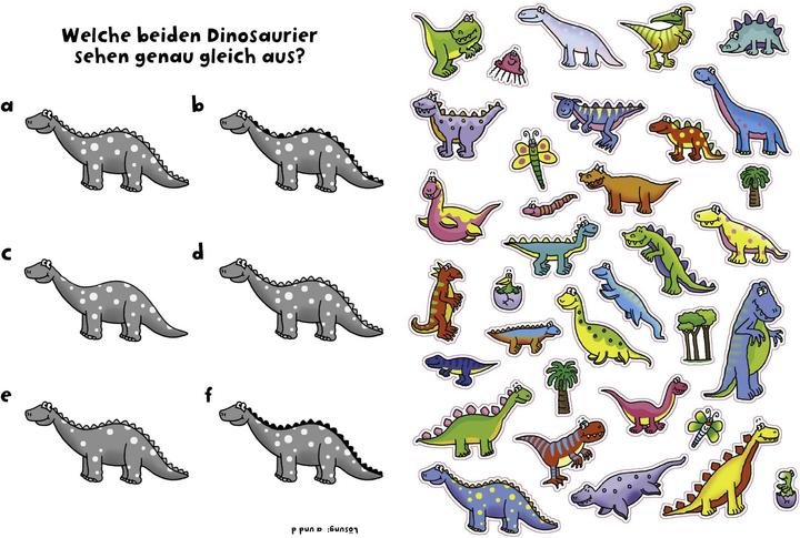 Produktbild 555 Sticker Dinosaurier