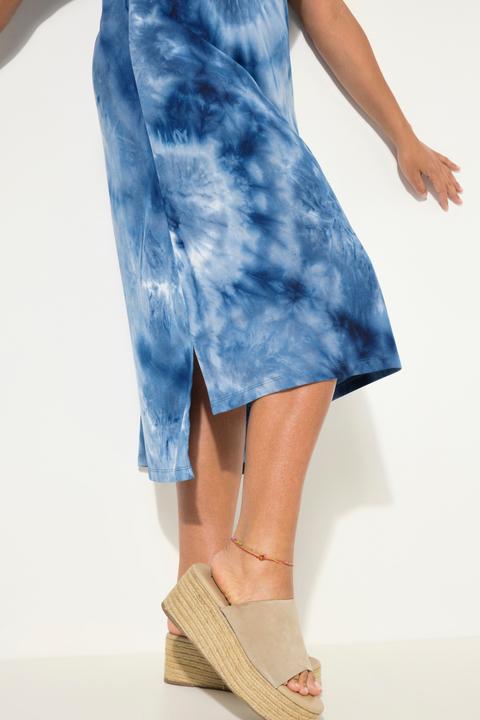 Immagine prodotto Angel of Style Kleid, A-Linie, Batikdruck, Rundhals, ärmellos (46)