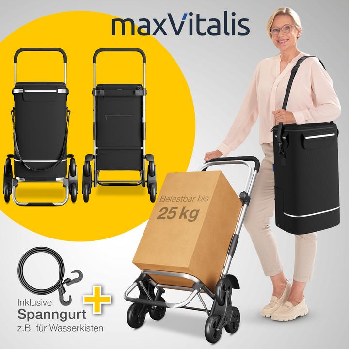 Produktbild MaxVitalis Einkaufstrolley mit Kühlfunktion