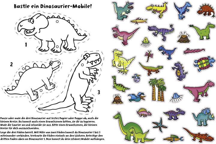 Produktbild 555 Sticker Dinosaurier