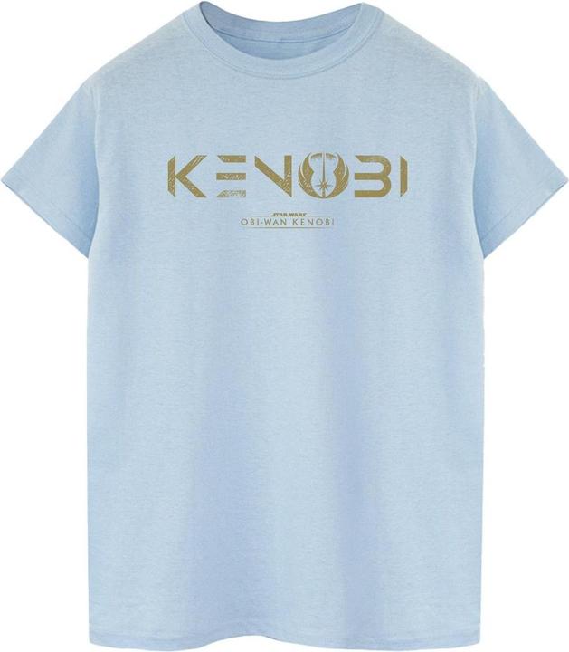 Immagine prodotto Star Wars Obi-Wan Kenobi Logo Maglietta Ampia Donna (M)