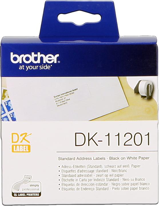 Actual product image Brother Dk-11201 (29 mm)