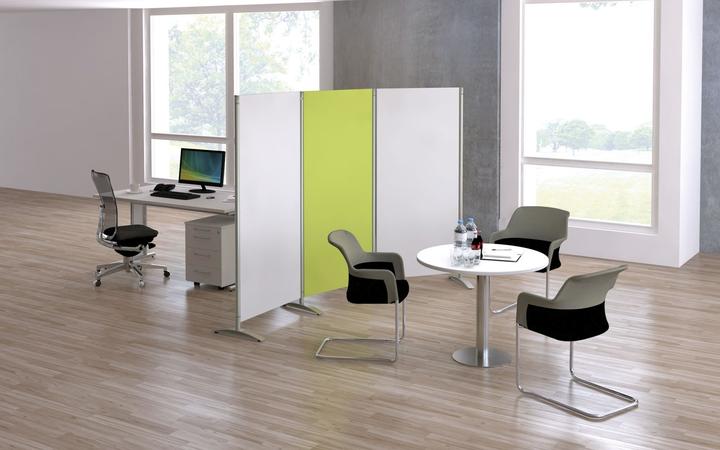 Produktbild Kerkmann Stellwandsystem, Holz-Element, HxBxT 1750x800x450 mm, weiss