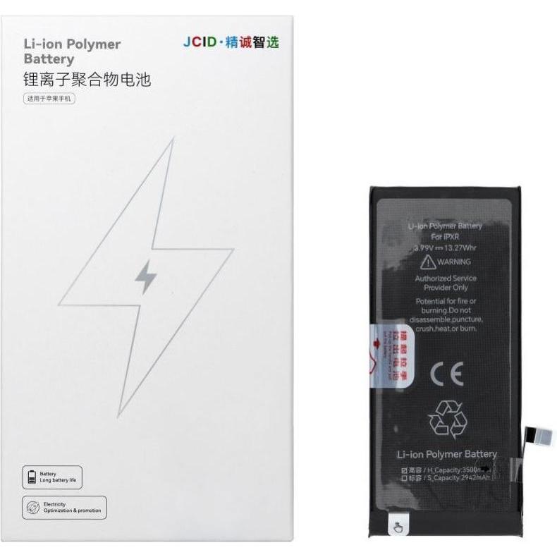 NoName Battery JCID JCID Battery for iPhone Xr 3500 mAh (high capacity), Batteria smartphone