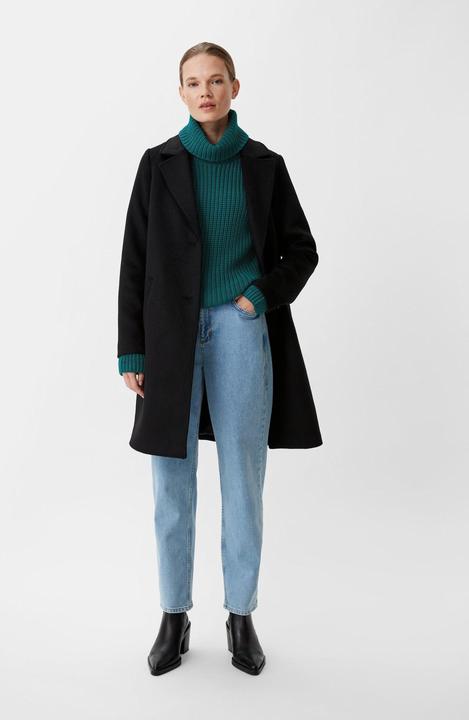 Actual product image Comma Strickpullover Lockerer Strickpullover mit Rollkragen (40)