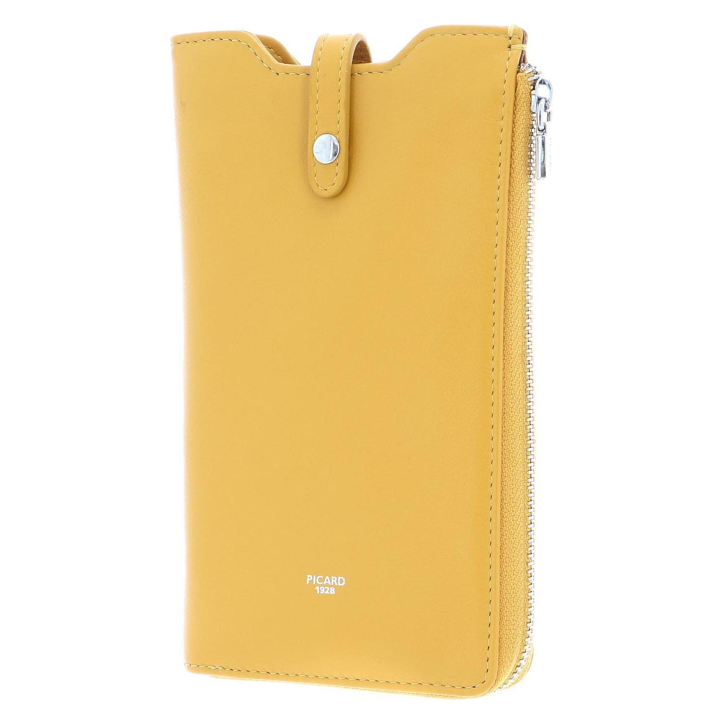 Picard, Damen, Handtasche, Bingo Mobile Phone Pocket, Gelb