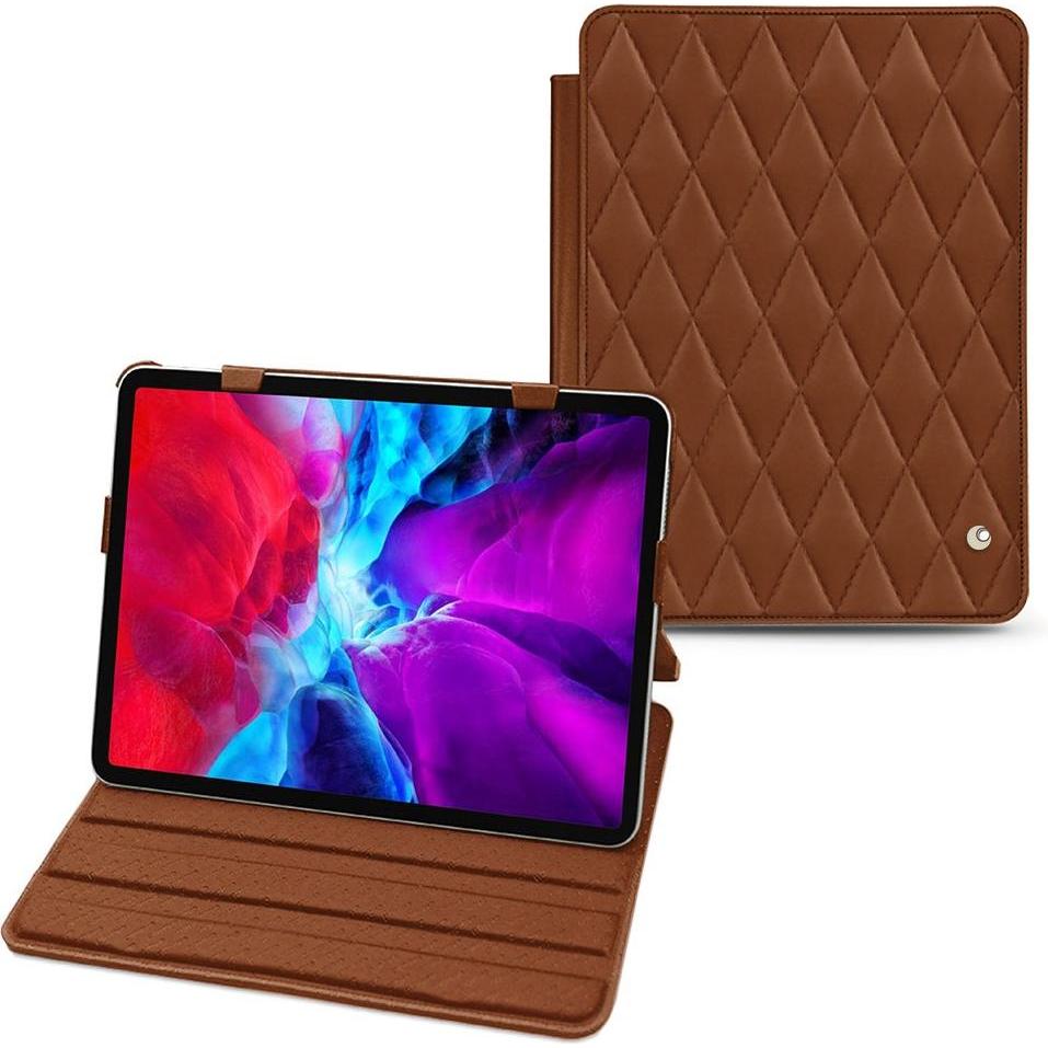 Noreve Lederschutzhülle horizontal (iPad Pro 11 2020 (2. Gen)), Tablet Hülle, Braun