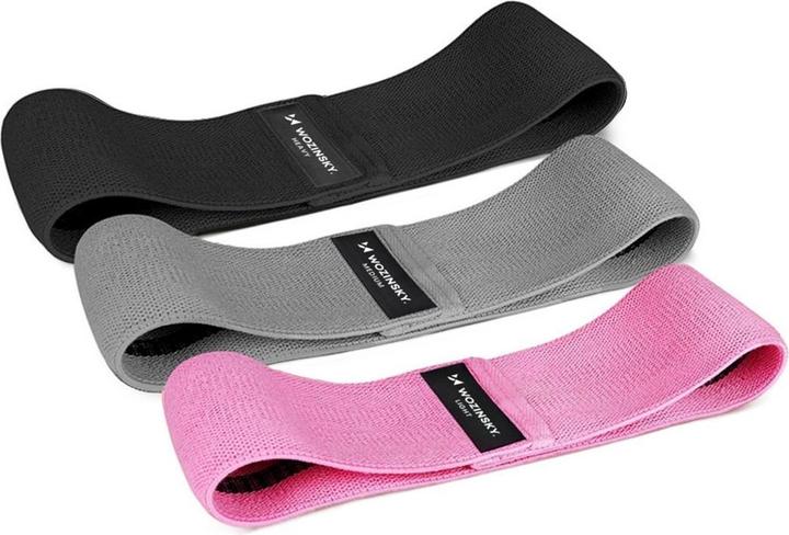Wozinsky Resistance Bands (0.76 m, Leicht, Mittel, Stark)