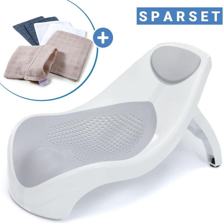 Fillikid Badewannensitze & Badehilfen Baby-Badewannensitz Delfin mit ergonomischer