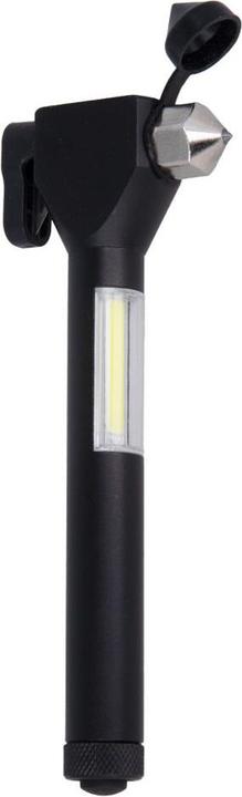 Actual product image Forever Light LED flashlight EMERGENCY with hammer and magnet 2xAAA COB FLF-03 (80 lm)