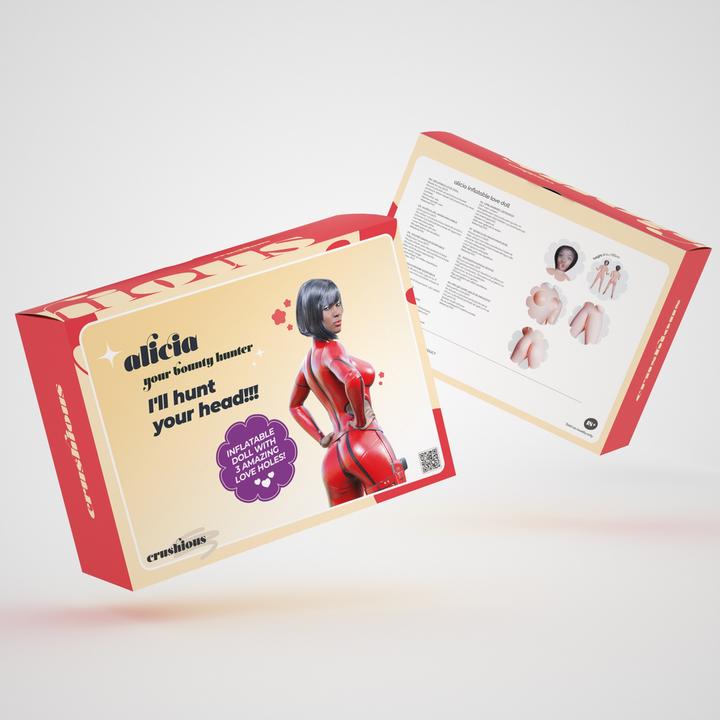 Immagine prodotto Crushious Alicia The Bounty Hunter - Inflatable Doll