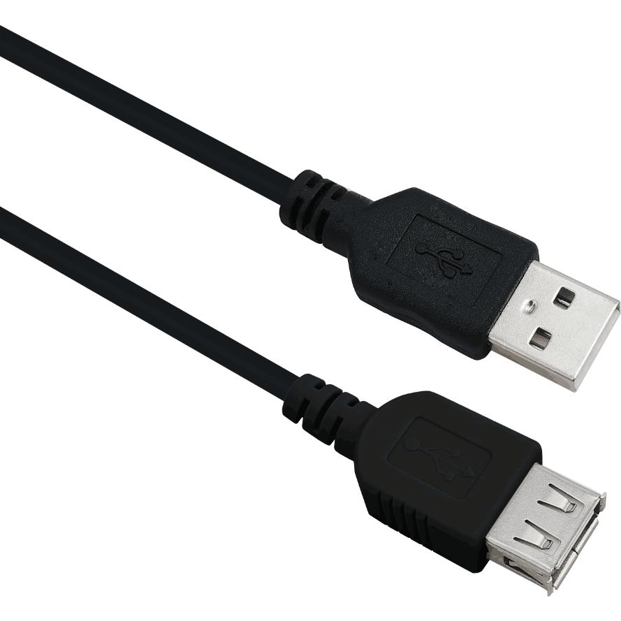 Helos USB-Verlängerungskabel (0.50 m, USB 2.0), USB Kabel