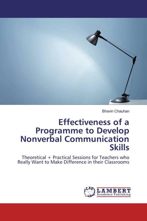 Produktbild Effectiveness of a Programme to Develop Nonverbal Communication Skills (Deutsch, Bhavin Chauhan, 2018)