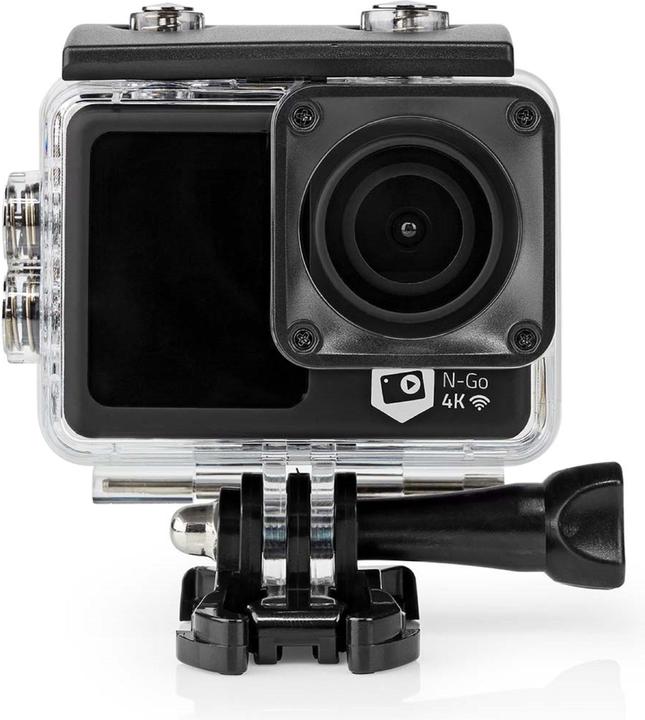 Nedis Action Cam | 4K@30fps | 16 MPixel | Waterproof up to: 30.0 m | 90 min | Wi-Fi | App available (30p, Wi-Fi)