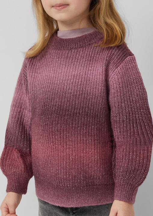 Produktbild s.Oliver Strickpullover Strickpullover im Loose Fit mit Farbverlauf (104, 110)