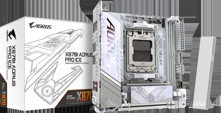 Gigabyte X870I AORUS Pro ICE (AM5, AMD X870, Mini-ITX)