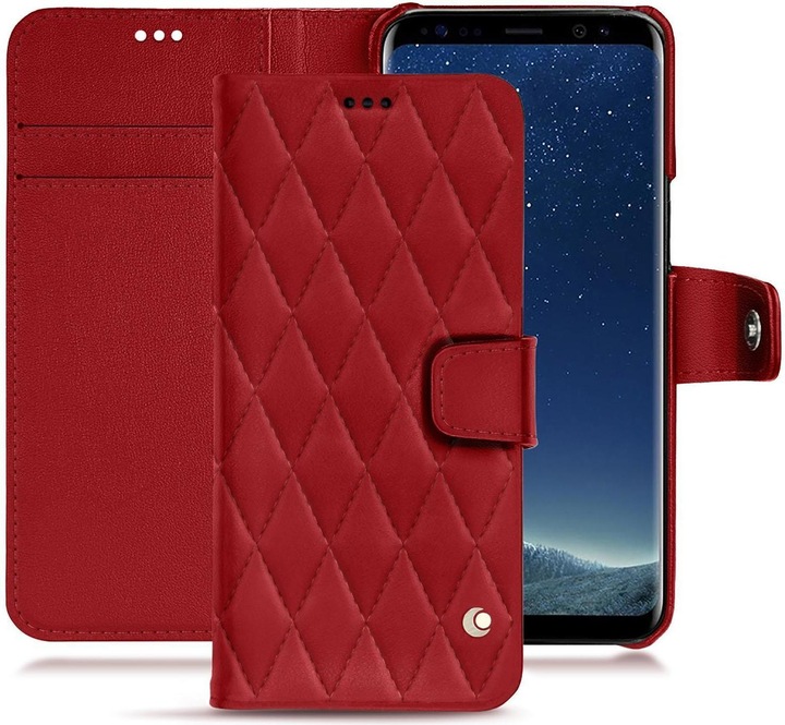 Noreve Lederschutzhülle Wallet (Samsung Galaxy S8+)