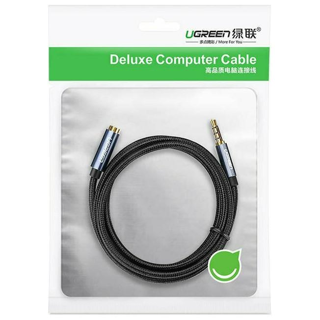 Thumbnail - Ugreen AV118 AUX jack audio extender 3.5 mm 5m (black) (5 m), Video Kabel