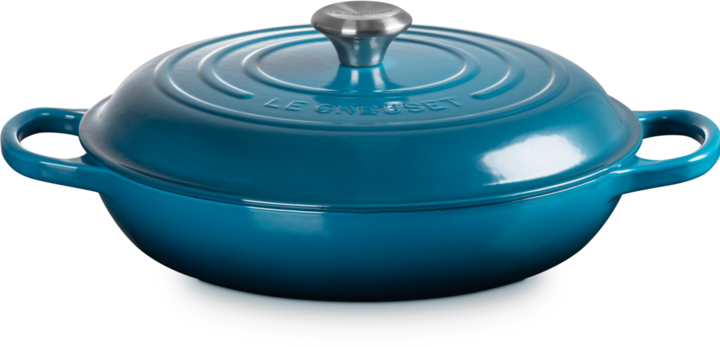 Produktbild Le Creuset Signature (30 cm, Bräter + Schmortopf, Gusseisen)