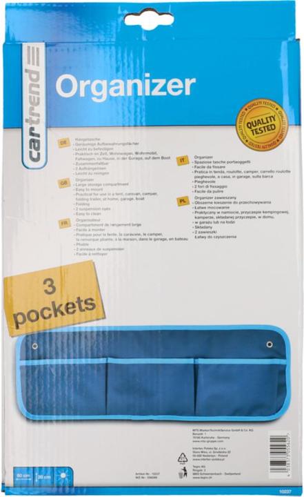 Productafbeelding Cartrend Hangende zak
