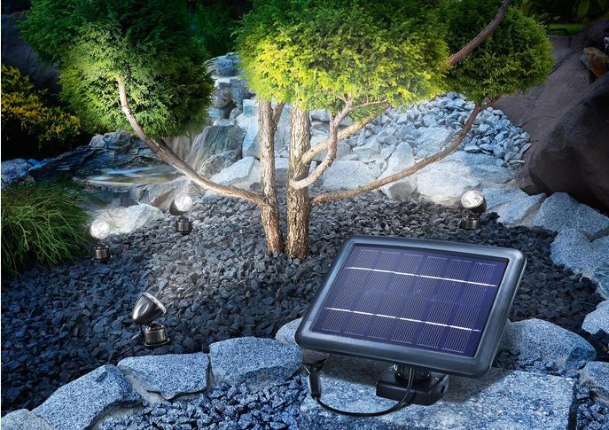 Produktbild Esotec Solar-Spot Quattro Power 10214 (10 lm)