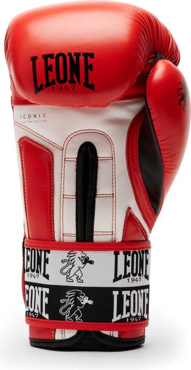 Actual product image Leone Iconic Boxing Gloves Red GN208 (16 OZ, One size)