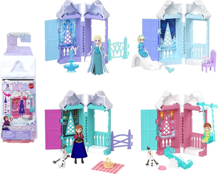 Mattel Disney Frozen Arendelle Village Surprise Playset