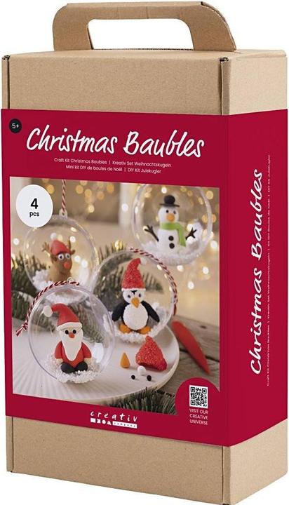 Produktbild Creativ Company Bastelset Weihnachtskugeln Modellieren