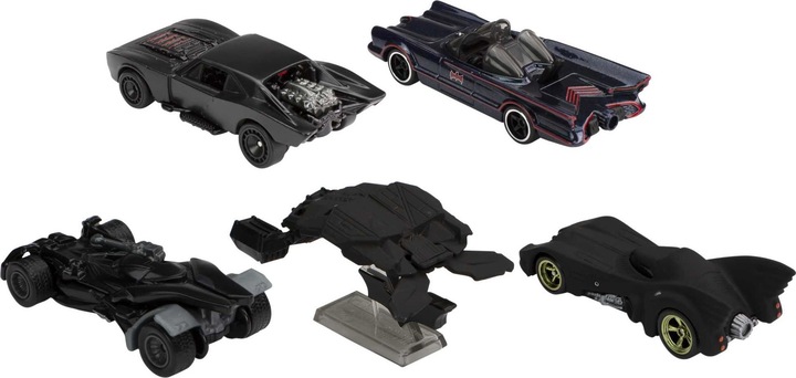 Actual product image Hot Wheels Premium Batman Bundle