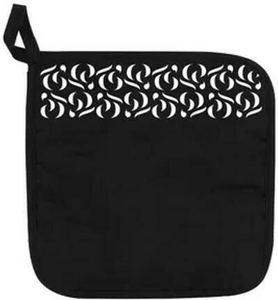 Gault Millau Topflappen 2 Stück, Schwarz (Coton (CO))