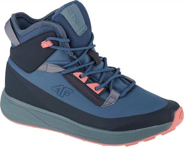 4F Kids DCX-22 snow boots JAW22FWINF009-34S Blue 32
