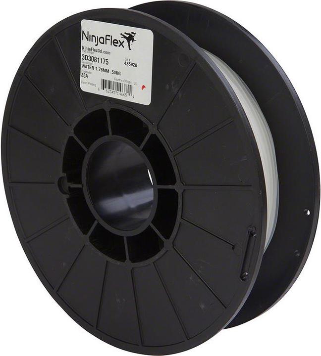 Actual product image NinjaTek TPE Filament (NinjaFlex, 1.75 mm, 500 g, White)