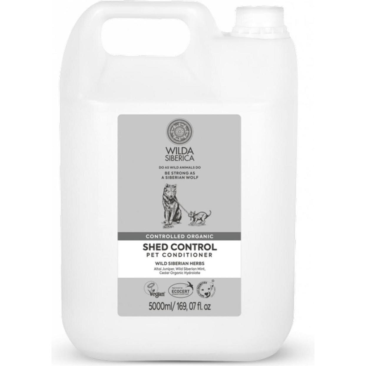 Wilda Siberica Spülung SHED CONTROL, 5 l (Katze, Hund, 5000 ml), Tierpflegemittel