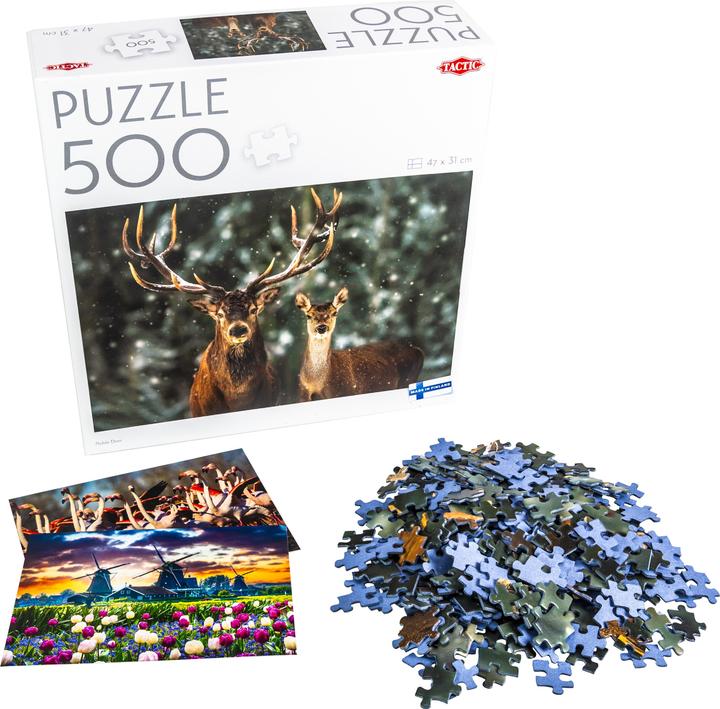 Image du produit Tactic Puzzle 500 Edler Hirsch (500 pièces)