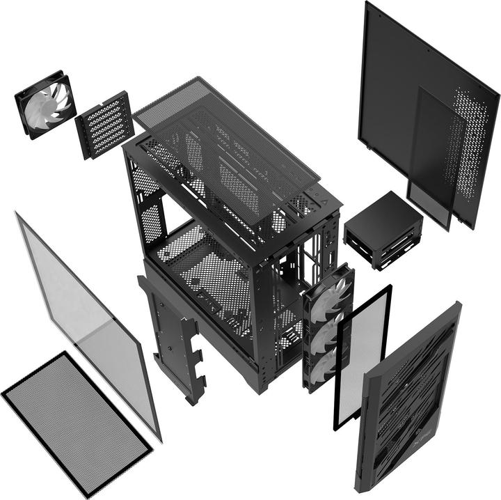 Actual product image XPG Starker Air Btf (ATX, mATX, Mini-ITX)
