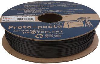 Image du produit Proto-pasta HTPLA avec fibre de carbone (Carbone, PLA, 1.75 mm, 500 g, Gris)