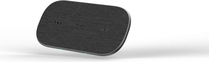 Actual product image Rapoo QI Dual Wireless Charging Pad XC260, 20W, Grey (20 W)