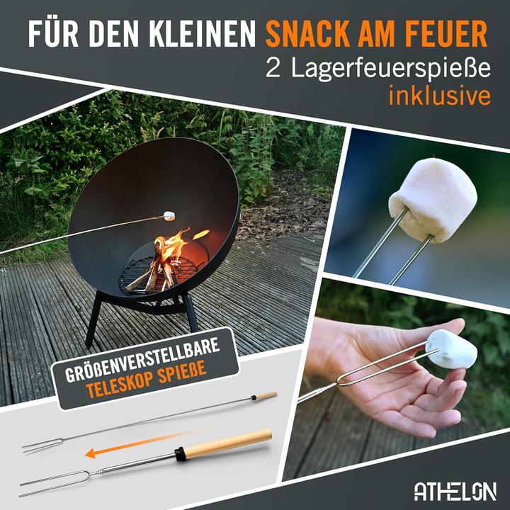 Produktbild Athelon Feuerschale mit Kipp-Mechanismus