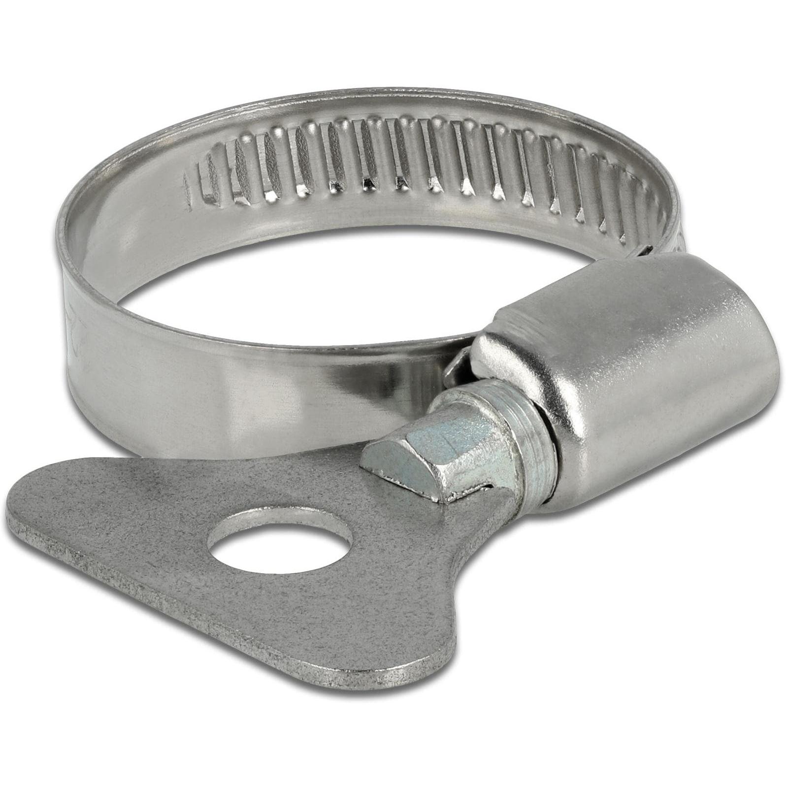 Delock, Kabelbinder, Schlauchschelle mit Flügelmutter 22 (10 Stk.)