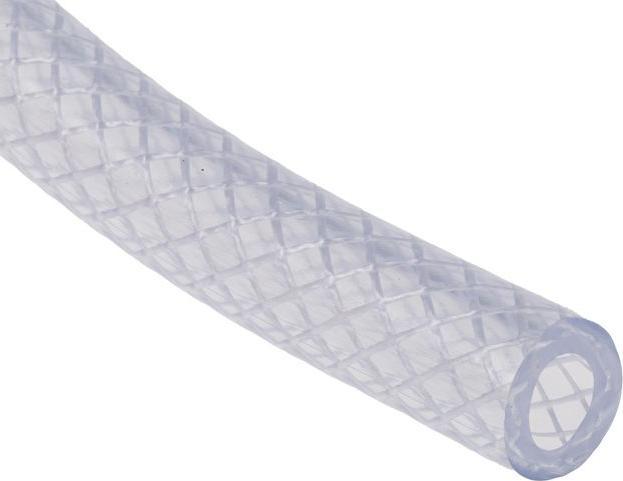 Actual product image RS PRO Reinforced PVC hose,Clear 25m L 8mm ID