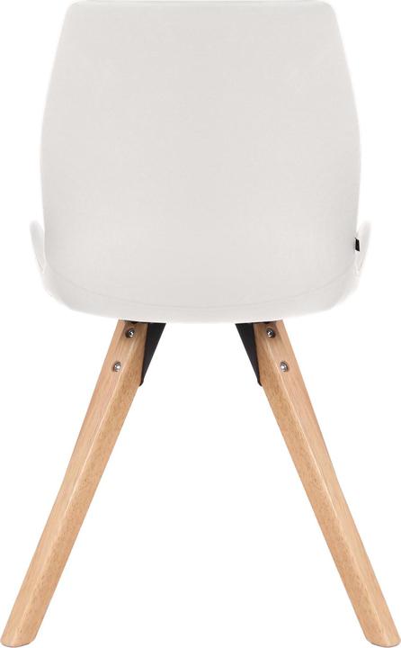 Image du produit CLP Chaise Luna similicuir, blanc
