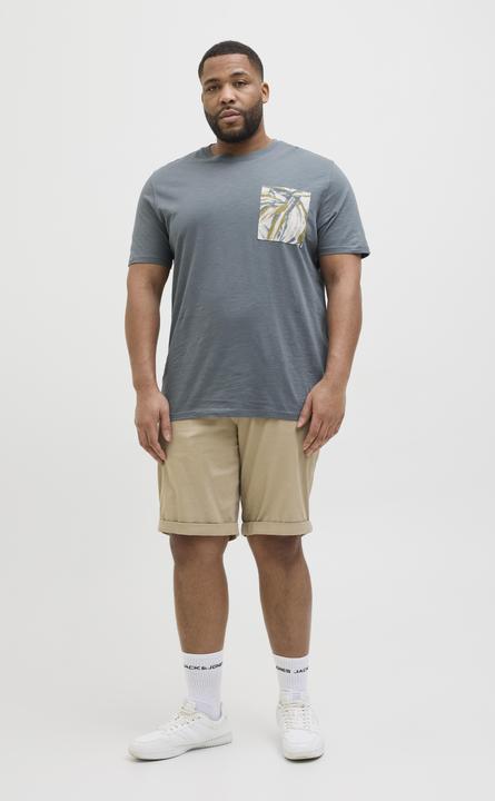 Actual product image Jack & Jones Plus Size Gedruckt T-shirt T-shirt (4XL)