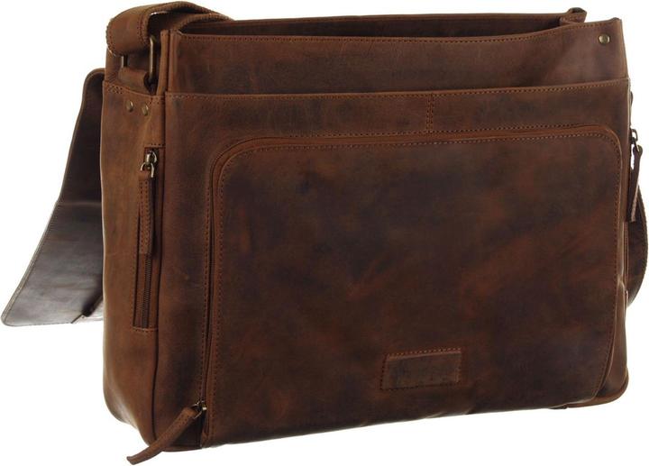 Image du produit Greenland Nature Montenegro Messenger Cuir 40 cm Compartiment pour ordinateur portable