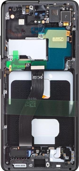 Produktbild Samsung Display Unit für Galaxy S21 Ultra 5G G998, w/o Camera, Schwarz