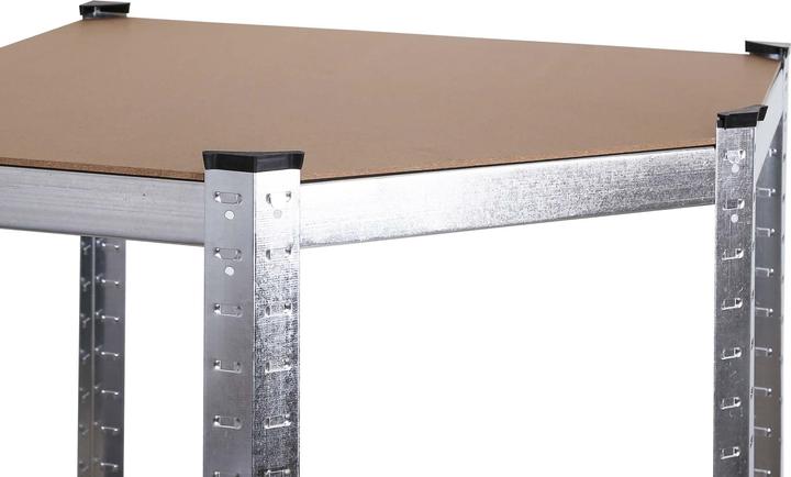 Produktbild Wiltec Schwerlastregal Eckregal 99x77x160cm 200kg Steckregal Kellerregal Lager